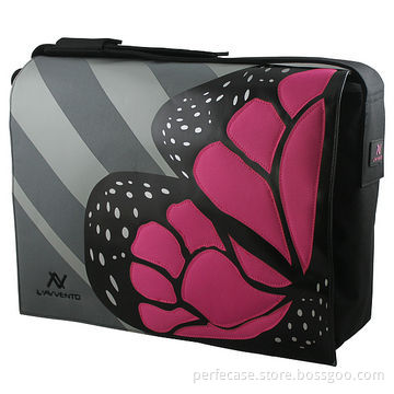 Messenger Laptop Bag, Fashionable and Sport, Made of High-density 300D Polyester, Novel Handcrafts
